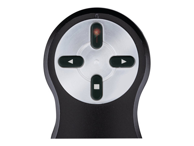 Kensington Si600 Wireless Presenter with Laser Pointer - Presentation remote control - 4 buttons - RF - black