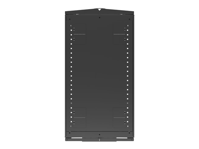 Rack 48U 2265mm (96.16)H x 600mm (23.62)W x 1115mm (43.89)D with Perf. Front Door Perf. Split Rear Doors Black gray shock packaging