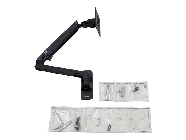 Ergotron MXV - Mounting kit (articulating arm) - for LCD display - black - screen size: up to 34\" - wall-mountable