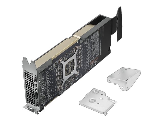 NVIDIA RTX A5000 - Graphics card - RTX A5000 - 24 GB GDDR6 - PCIe 4.0 x16 - 4 x DisplayPort - for ThinkStation P520 30BE, 30BF, 30BQ, P520c 30BX (625 Watt), 30BY (625 Watt), 30C0 (625 Watt), P620 30E0, 30E1, P720 30BA, 30BB, 30BU, P920 30BC, 30BD, 30