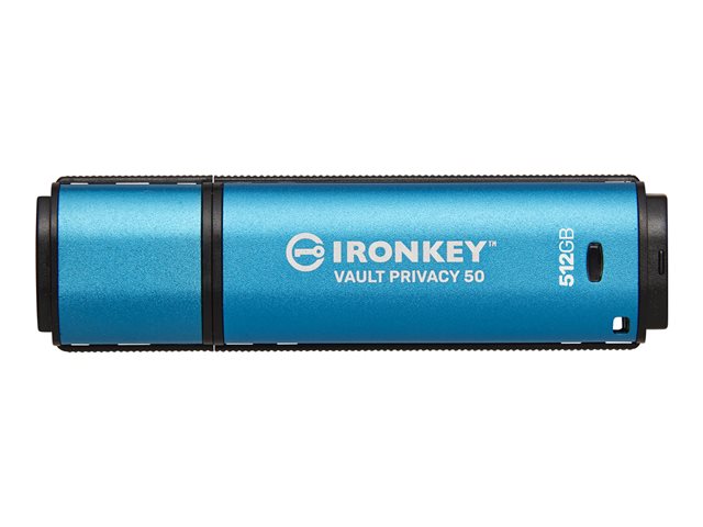 Kingston IronKey Vault Privacy 50 Series - USB flash drive - 512 GB - USB 3.2 Gen 1