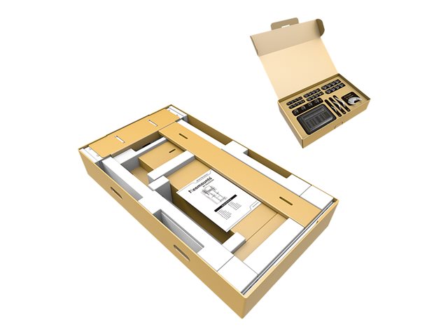 Neomounts WL55-875WH1 - Mounting kit (wall mount) - motorised - for flat panel - lockable - steel - white - screen size: 55\"-100\"
