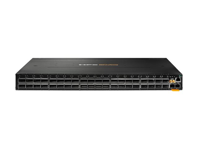 HPE Aruba Networking 9300S 32p QSFP28 100G 8p QSFP-DD 400G - Switch - L3 - Managed - 32 x 100 Gigabit QSFP28 + 8 x 400 Gigabit QSFP-DD - front to back airflow - rack-mountable