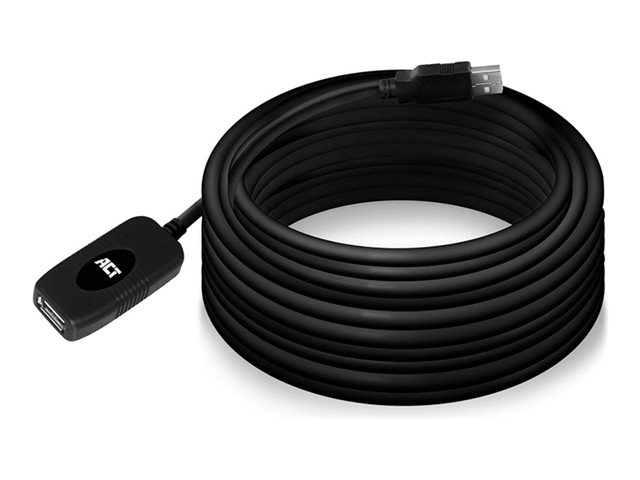 USB-verlengkabel - USB (M) naar USB (V) - USB 2.0 - 10 m - signaalversterker