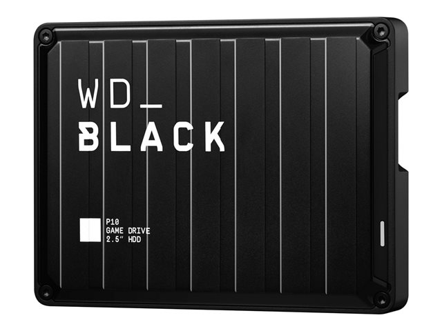WD_BLACK P10 Game Drive WDBA3A0040BBK - Hard drive - 4 TB - external (portable) - USB 3.2 Gen 1 - black