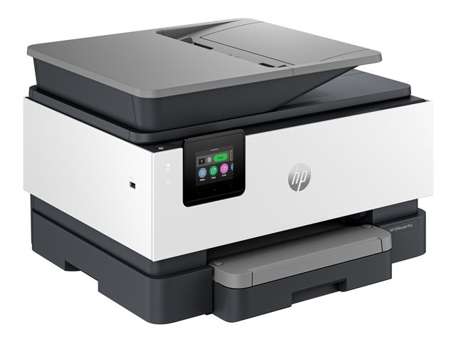 HP Officejet Pro 9120e All-in-One - Multifunction printer - colour - ink-jet - Legal (216 x 356 mm) (original) - A4/Legal (media) - up to 21 ppm (copying) - up to 22 ppm (printing) - 250 sheets - 33.6 Kbps - USB 2.0, USB 2.0 host, Wi-Fi(ac), Bluetooth, LAN - cement