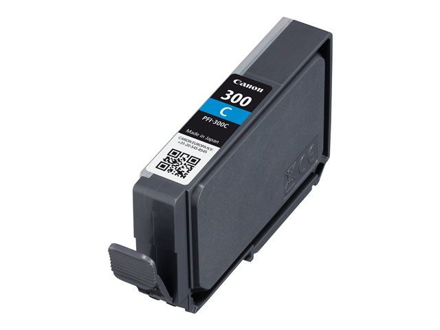 Canon PFI-300 C - Cyan - original - ink tank - for imagePROGRAF PRO-300