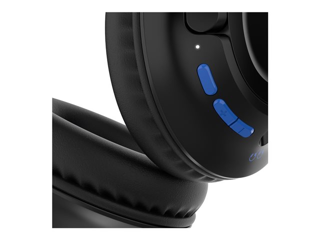 Belkin SoundForm Inspire - Headset - full size - Bluetooth - wireless, wired - 3.5 mm jack - black