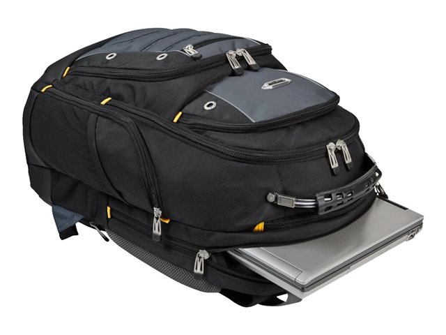 Targus Drifter - Notebook carrying backpack - 15.6\" - black, grey