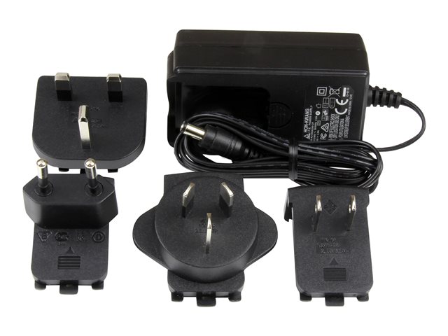 StarTech.com Universal Replacement Power Adapter - DC 9 Volts, 2 Amps Power Adapter (SVA9M2NEUA) - Power adapter - AC 100-240 V - for P/N: RS232EXTC1, RS232EXTC1EU, RS232EXTC1GB, SV1631DUSBUK, SV565DUTPU, SV565UTPUEU