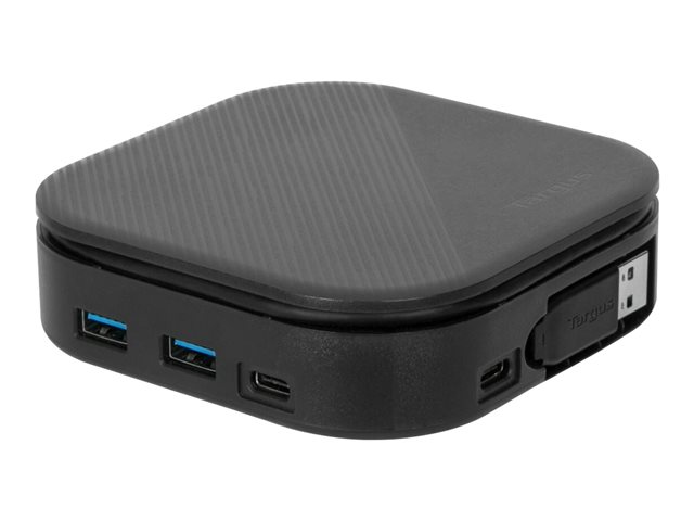 Targus USB-C Universal Dual HD Docking Station with 80W PD Pass-Thru - Docking station - USB-C 3.2 Gen 2 - 2 x HDMI - 1GbE - TAA Compliant