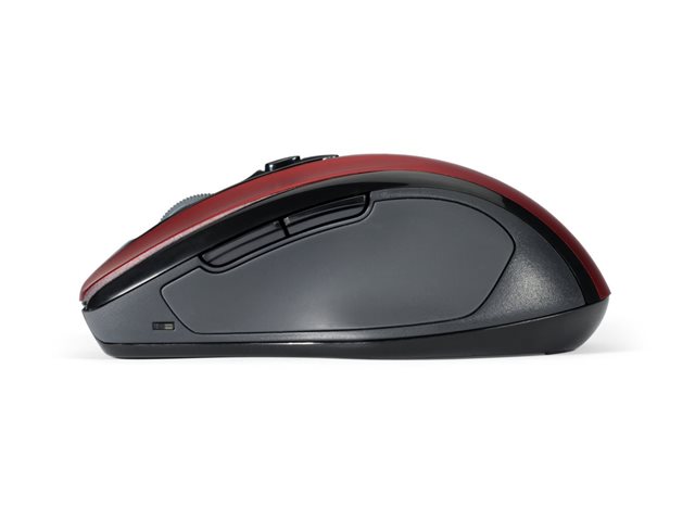 Kensington Pro Fit Mid-Size - Mouse - right-handed - optical - wireless - 2.4 GHz - USB wireless receiver - Ruby Red