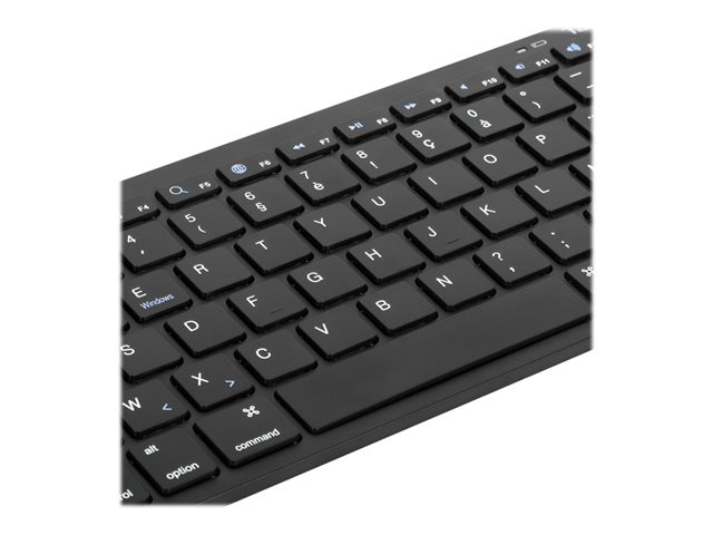 Targus Multi-Platform - Keyboard - wireless - Bluetooth 3.0 - AZERTY - French - black - B2B