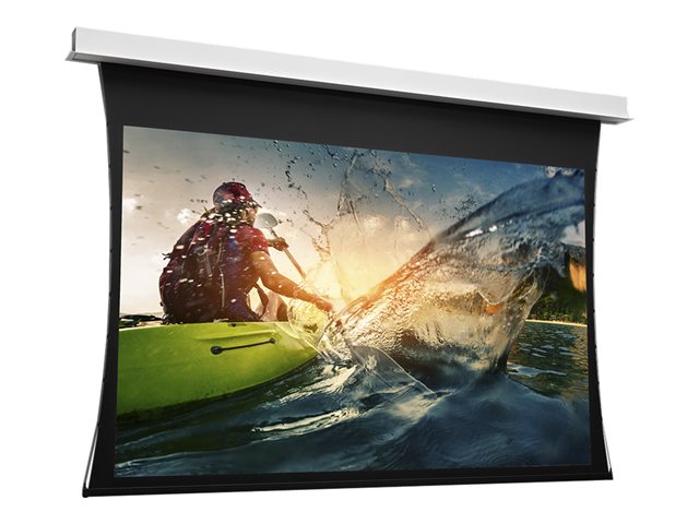 Projecta Tensioned DescenderPro - Projection screen - in-ceiling mountable - motorised - 230 V - 149\" (379 cm) - 16:9 - HD Progressive 0.9 - RAL 9016