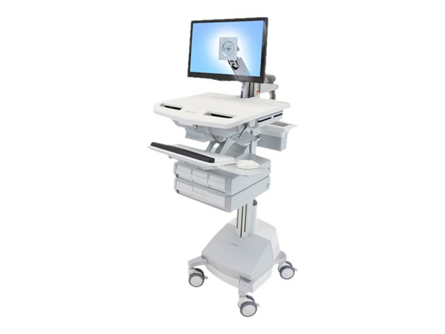 STYLEVIEW CART WITH LCD ARM SLA POWERED