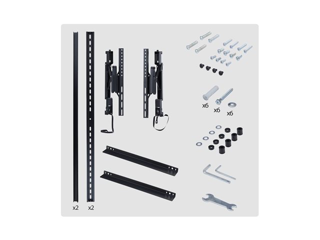 UL Listed TV Wall Mount for up to 65\"