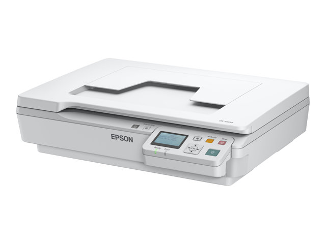 Epson WorkForce DS-5500N - Flatbed scanner - CCD - A4 - 1200 dpi x 1200 dpi - USB 2.0, LAN