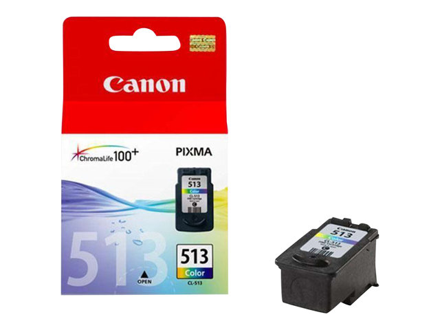 Canon CL-513 - 13 ml - colour (cyan, magenta, yellow) - original - ink cartridge - for PIXMA iP2700, MP230, MP237, MP252, MP272, MP280, MP282, MP495, MP499, MX360, MX410, MX420