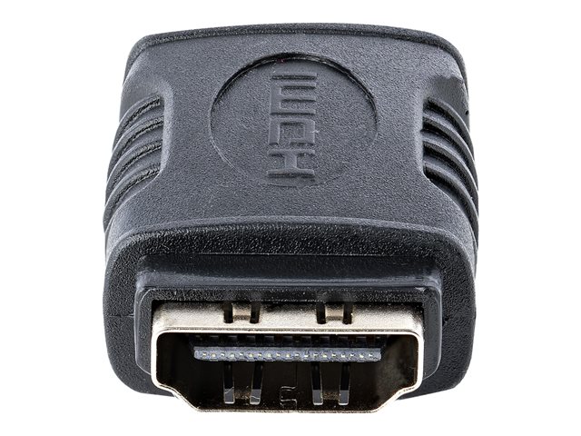 StarTech.com HDMI to HDMI Adapter, High Speed HDMI to HDMI Connector, 4K 30Hz HDMI to HDMI Coupler, HDMI to HDMI Converter - HDMI Female to HDMI Female Adapter - HDMI coupler - HDMI female to HDMI female - black - for P/N: CDP2HDMM2MB, DP2HDMM2MB, HDDVIMM3, HDMM1MP, HDMM2MP, HDMM3MP, HDPMM50, MDP2HDMM2MB
