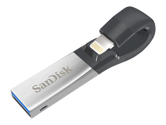SanDisk iXpand - USB flash drive - 16 GB - USB 3.0 / Lightning