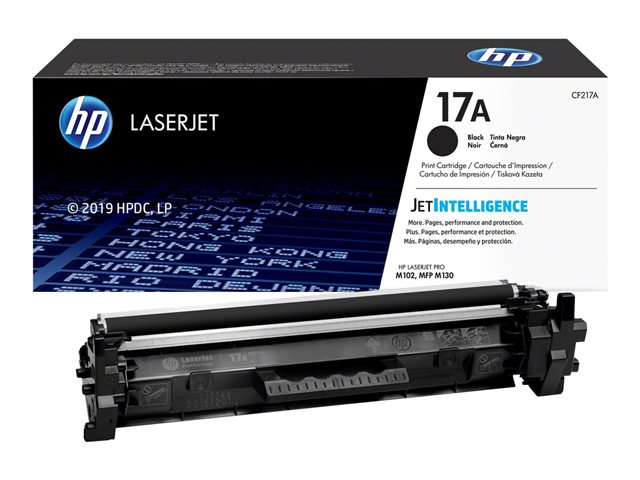 HP 17A - Black - original - LaserJet - toner cartridge (CF217A) - for LaserJet Pro M102a, M102w, MFP M130a, MFP M130fn, MFP M130fw, MFP M130nw