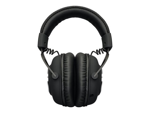 Logitech G Pro X - Headset - full size - LIGHTSPEED - wireless - noise isolating