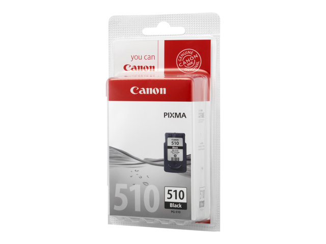 Canon PG-510 - 9 ml - black - original - ink cartridge - for PIXMA MP230, MP237, MP252, MP258, MP270, MP280, MP282, MP499, MX350, MX360, MX410, MX420