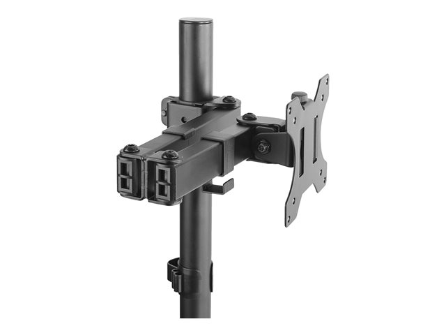 Neomounts FPMA-D550 - Mounting kit - full-motion - for LCD display - steel - black - screen size: 10\"-32\" - clamp mountable, grommet, desk-mountable