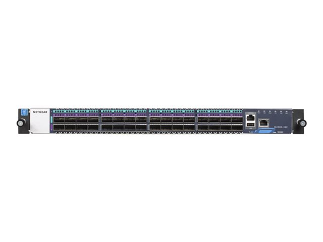 NETGEAR M4500-32C - Switch - L3 - Managed - 32 x 10 Gigabit / 25 Gigabit / 40 Gigabit / 50 Gigabit / 100 Gigabit QSFP28 - rack-mountable