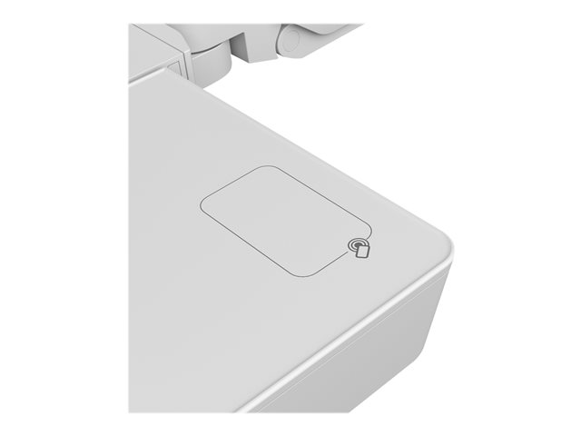 Ergotron CareFit Combo System with Worksurface - Mounting kit (articulating arm, pull-out keyboard tray with integrated worksurface, wall mount base, track mount adapter, wall track 34\", wall track covers, track mount bracket) - modular - for LCD display / keyboard - aluminium, plastic - white - screen size: up to 27\" - wall-mountable