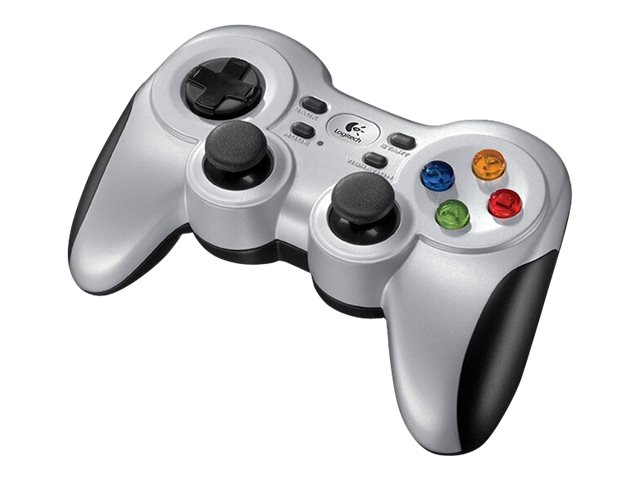 Logitech Wireless Gamepad F710 - Gamepad - 10 buttons - wireless - 2.4 GHz - for PC