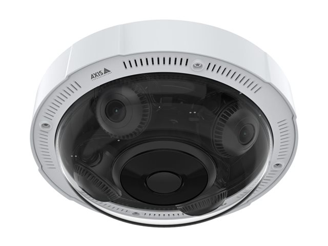 AXIS P37 Series P3735-PLE - Network panoramic camera - multi-sensor - dome - outdoor - tamper-resistant / weatherproof - colour (Day&Night) - 4x2MP - 1920 x 1080 - 1080p - fixed iris - vari-focal - audio - GbE - H.264B, H.264M, H.264H, H.265, MJPEG, MPEG-4 Part 10, AVC, MPEG-H Part 2, HEVC - PoE Plus Class 4 - TAA Compliant