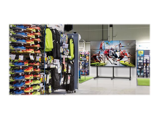Vogel's Connect-It PFF 7920 - Bevestigingscomponent (standaardbasis) - modulair - voor videowand - zwart - staand op vloer