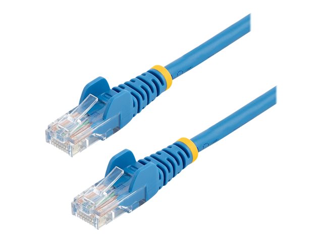 StarTech.com CAT5e Cable - 10 m Blue Ethernet Cable - Snagless CAT5e Patch Cord - CAT5e UTP Cable - RJ45 Network Cable - Patch cable - RJ-45 (M) to RJ-45 (M) - 10 m - UTP - CAT 5e - stranded, snagless - blue