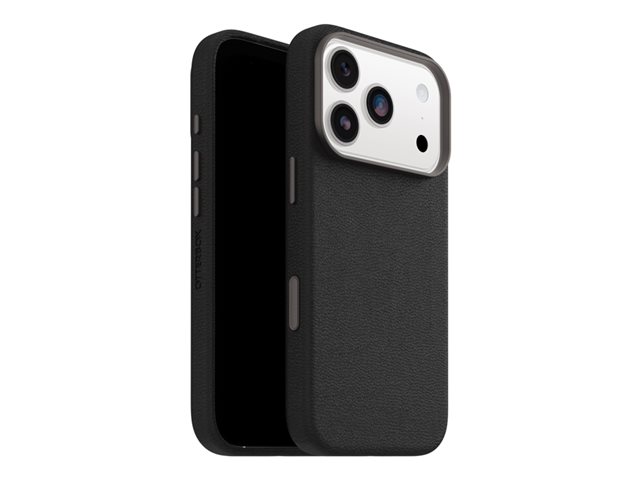 OtterBox Symmetry Cactus Leather Camera Control Apple iPhone 17 Pro Noir Ash - black