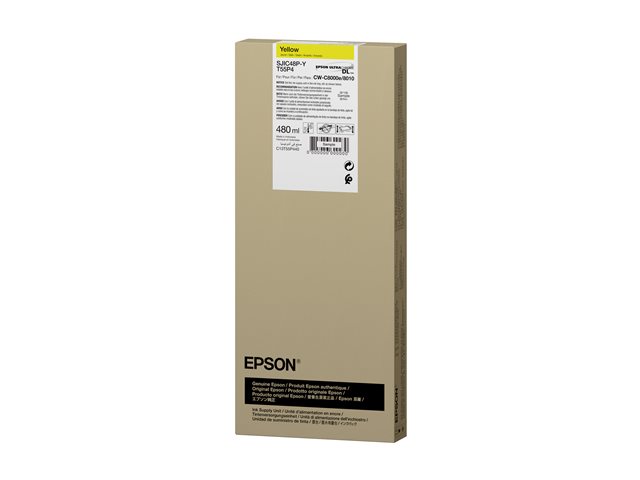 SJIC48P-Y INK CARTRIDGE CW C8000E YELLOW