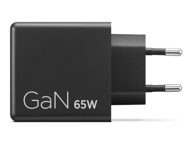 Lenovo Dual USB-C 65W GaN Charger Black