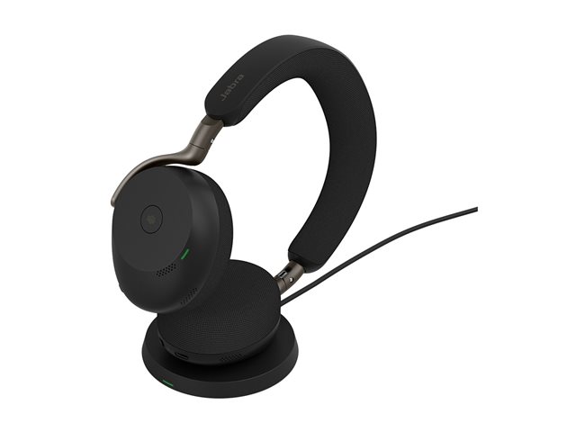 Jabra Evolve3 75 MS, Link390a, Black,WLC Chrg