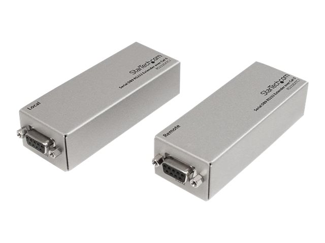StarTech.com Serial DB9 RS232 Extender over Cat 5 - Up to 3300 ft (1000 meters) - Serial port extender - over CAT 5 - up to 1 km