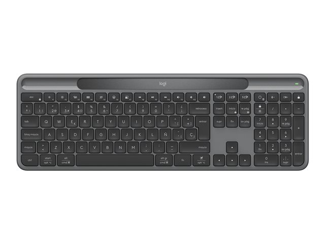 SLIM SOLAR+ KEYBOARD GRAPHITE - ESP - ME