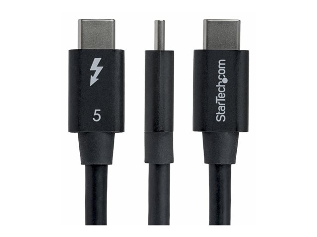 0.8m Right Angle Thunderbolt 5 Cable