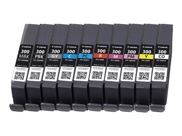 Canon PFI-300 PBK - Photo black - original - ink tank - for imagePROGRAF PRO-300