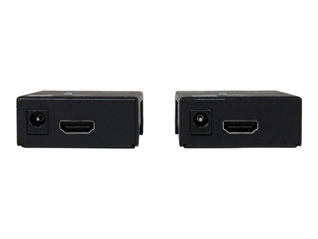 StarTech.com HDMI Over CAT5e / CAT6 Extender with Power Over Cable - 165 ft (50m) HDMI Video/Audio Over Dual Ethernet Cable Extender (ST121SHD50) - Video/audio extender - over CAT 5e/6 - up to 50 m - for P/N: ST128HDMI2, SVA12M2NEUA, SVA12M5NA, VIDWALLMNT