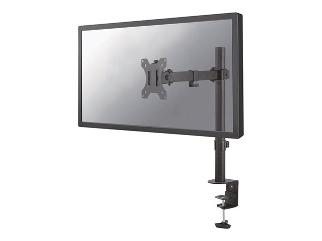 Neomounts FPMA-D540BLACK - Mounting kit (desk mount) - full-motion - for flat panel - black - screen size: 10\"-32\" - clamp mountable, grommet