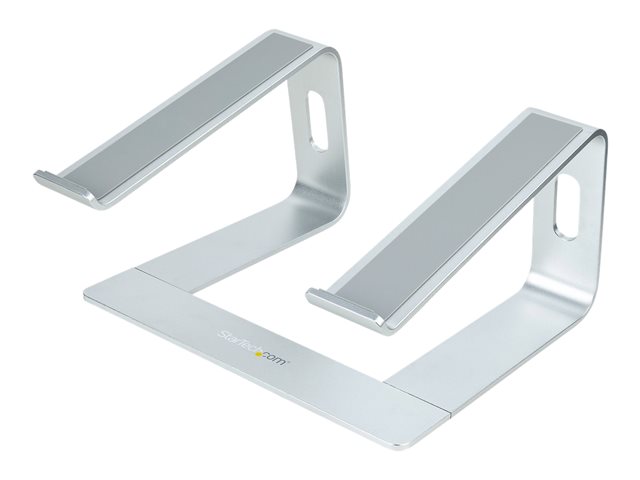 StarTech.com Laptop Stand for Desk, 5kg/11lb, Aluminum, Silver, Ergonomic - Notebook stand - 13\" - 17\" - silver