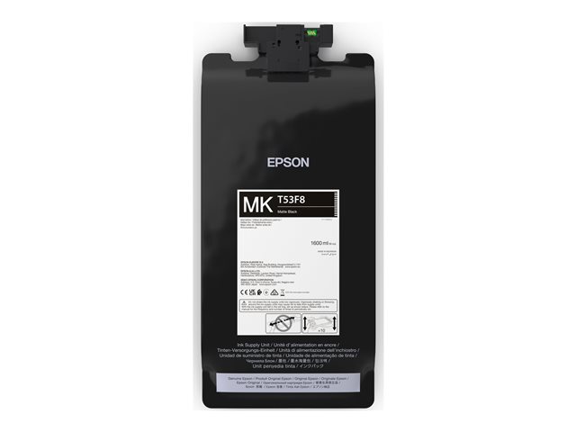 Epson T53F8 - 1.6 L - Large Format - matte black - original - ink pouch