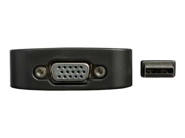 StarTech.com USB to VGA Adapter - 1920x1200 - External Video & Graphics Card - Dual Monitor Display Adapter - Supports Windows (USB2VGAE3) - USB / VGA adapter - TAA Compliant - USB (M) to HD-15 (VGA) (F) - USB 2.0 - 50 cm - 1920 x 1200 (WUXGA) support - grey - for P/N: MXT101MM