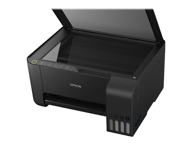Epson EcoTank ET-2710 - Multifunction printer - colour - ink-jet - refillable - A4/Legal (media) - up to 10 ppm (printing) - 100 sheets - USB, Wi-Fi - black