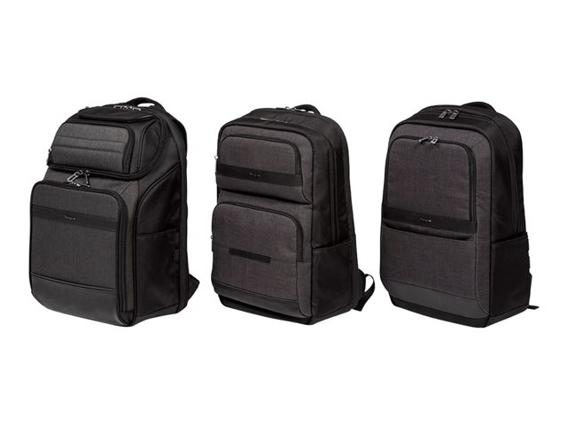 Targus CitySmart Advanced - Notebook carrying backpack - 12.5\" - 15.6\" - black/grey