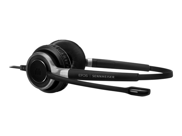 EPOS IMPACT SC 660 - Headset - on-ear - wired - Easy Disconnect - black with silver